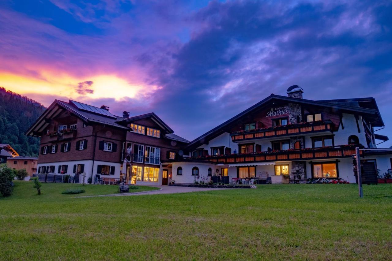 Gaestehaus Mathies Mittelberg Eksteriør bilde