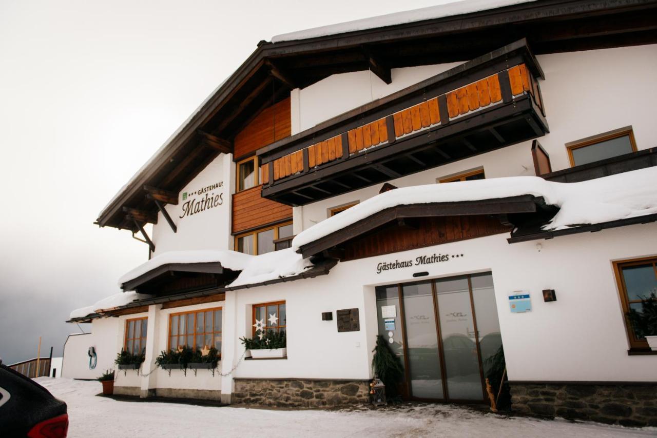 Gaestehaus Mathies Hotell Mittelberg Eksteriør bilde